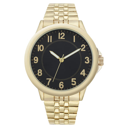 George Men’s Gold-Tone Expansion Band Watch