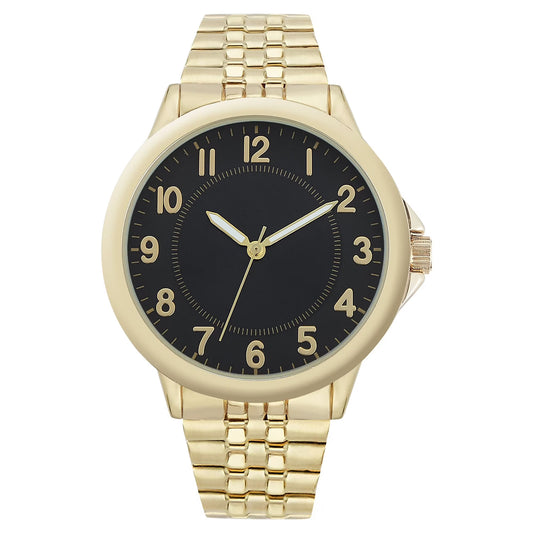 George Men’s Gold-Tone Expansion Band Watch