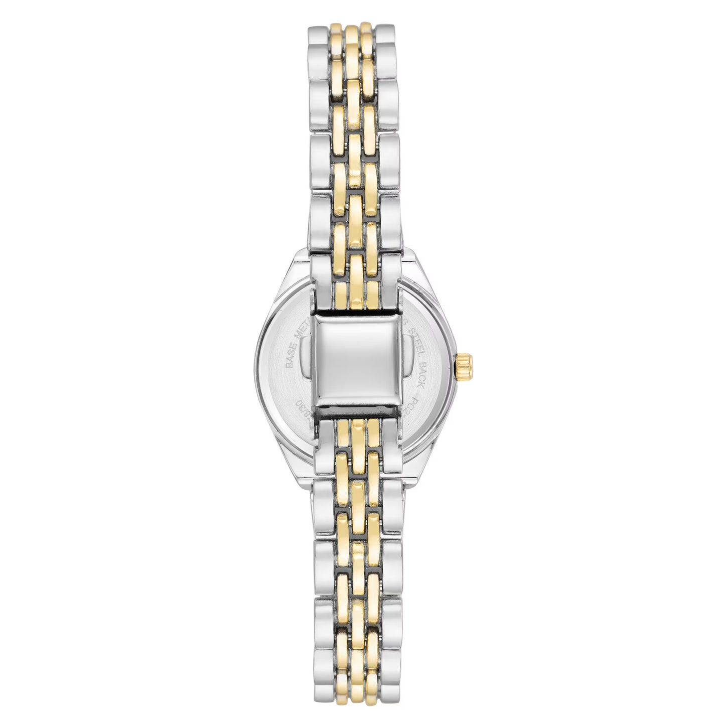 Time and Tru Two-Tone Metal Bracelet Women’s Watch