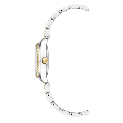 Time and Tru Two-Tone Metal Bracelet Women’s Watch