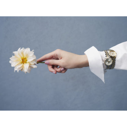 Time and Tru Two-Tone Metal Bracelet Women’s Watch