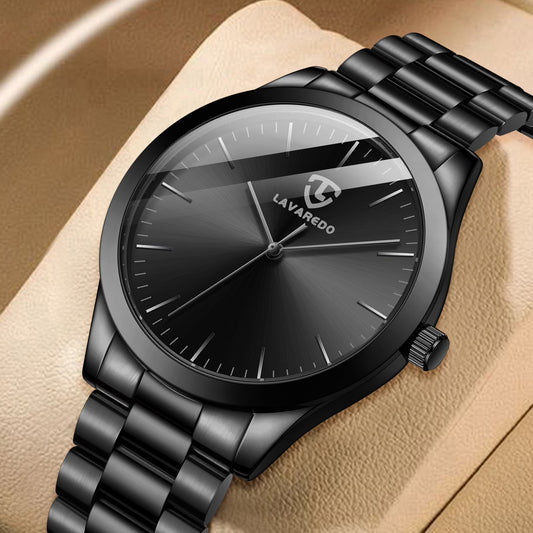 Bomieux Men’s Classic Minimalist Quartz Stainless Steel Watch