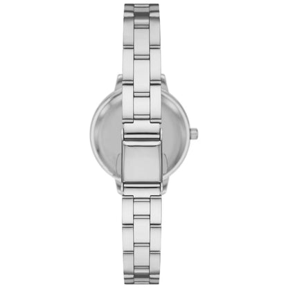 Time & Tru Silver Tone Bracelet Watch for Women (FMDOTT084)